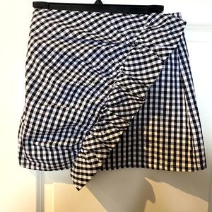 Gingham skirt